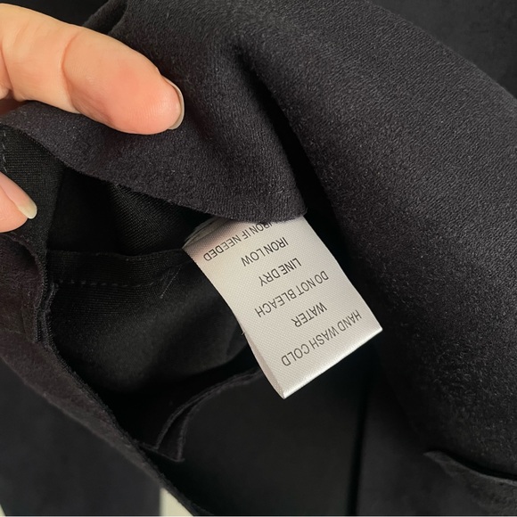 HYFVE Black Suede Moto Jacket with Silver Zippers Bikecore Wismsygoth - Picture 9 of 13